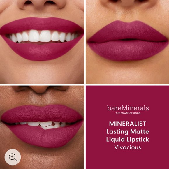 BARE MINERALS MINERALIST LIQUID MATTE LIPSTICK "VIVACIOUS" - Picture 2 of 3